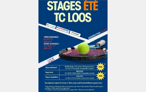 Stage été 2025 (semaine 1)