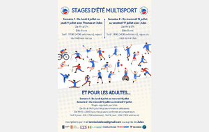 Stage d'été Multisports